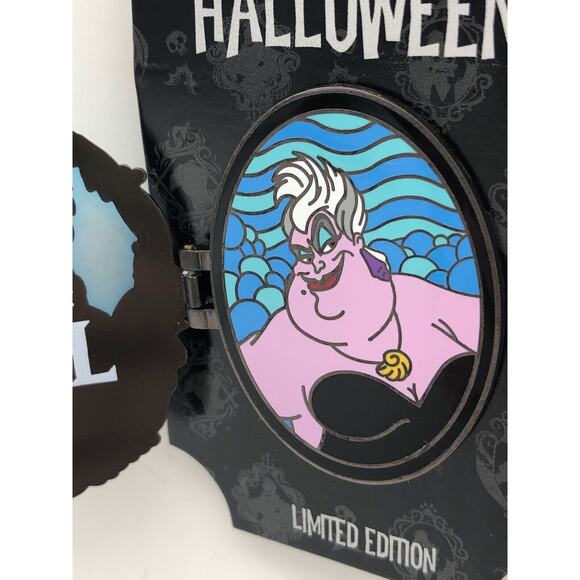 Disney Happy Halloween Pin The Little Mermaid Ursula & Eels Portrait LE 5500 - Picture 3 of 6